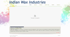 Desktop Screenshot of indianwax.com